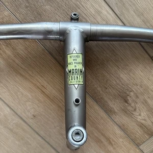 Marin Team Titanium Mountain Bike Stem And Handle Bar 1inch Quill - Picture 1 of 8