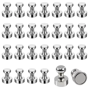 24x Stück Pinnwand Magnet Kegelmagnet Neodym Magnete Extra Stark Zugkraft Kegel - Bild 1 von 13