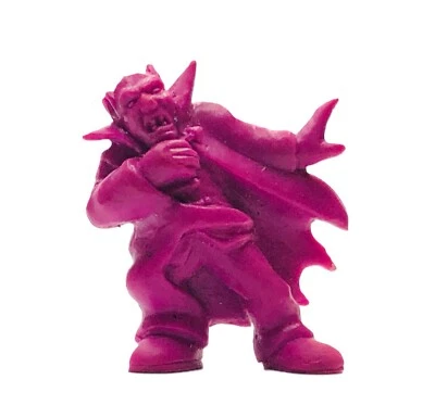 VINTAGE MATCHBOX MONSTER IN MY POCKET NEON VAMPIRE No10 PURPLE USED RARE - Image 1 of 2