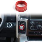 Gear  Switch Knob Cover Trim Aluminum For   2013-2017 Accessories Red P8v86127