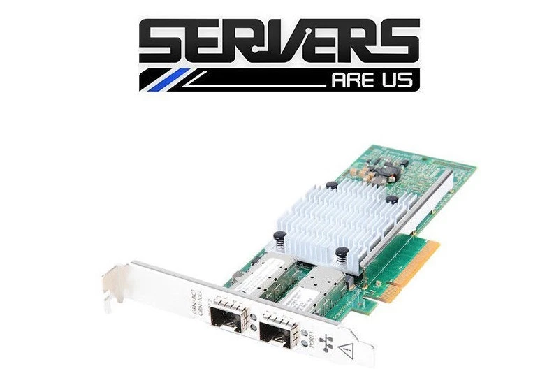 HP 10Gb 2 Port Ethernet Adapter 652503-B21  530SFP+  656224-001 w/ Low Bracket - Image 1 of 1