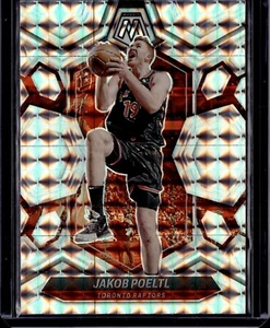 2023-24 Panini Mosaic JAKOB POELTL Argento #116 Toronto Raptors - Foto 1 di 2