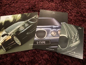 Jaguar S-Type Brochure Set 2001 - Oversized UK Issue - Rare items + 1999 Prices - Picture 1 of 3