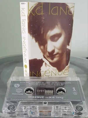 k.d. lang – Ingénue - 1992 cassette tape excellent, cover VG - Image 1 of 2