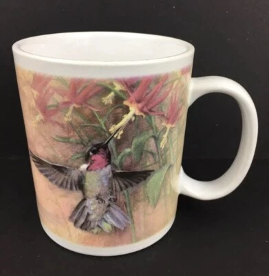  Taza de café Hummingbird Winged Jewel Poema 10 oz de Thirstystone 2002 Foto 1 de 4