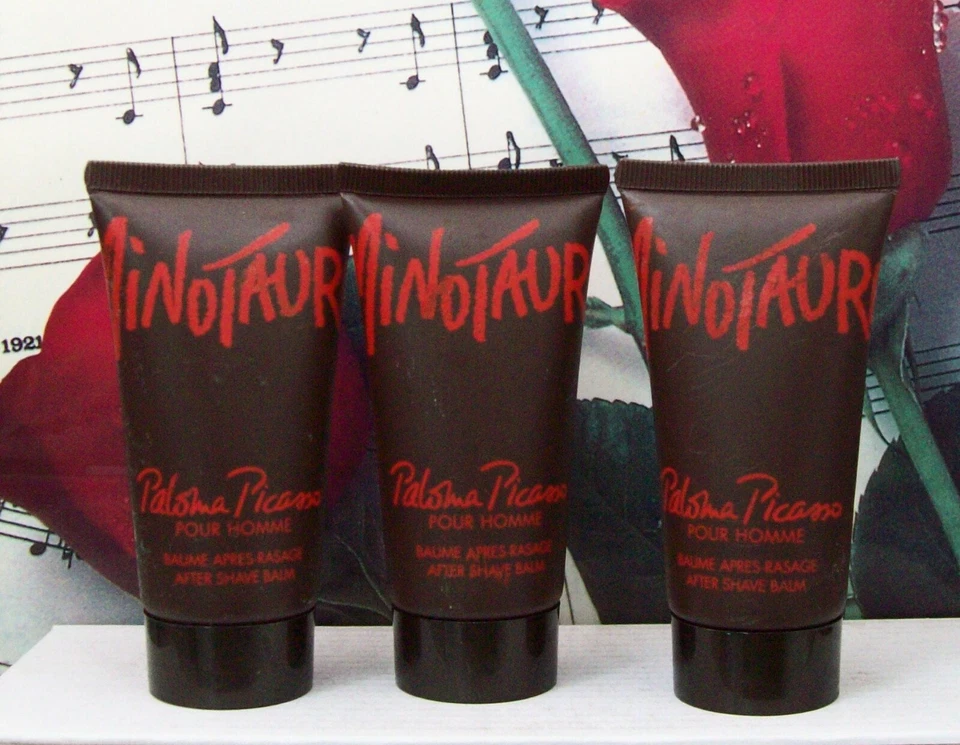 Lote de bálsamo para después del afeitado Minotaure Pour Homme de Paloma Picasso. 3 x 1,7 OZ = 5,1 OZ Foto 1 de 1