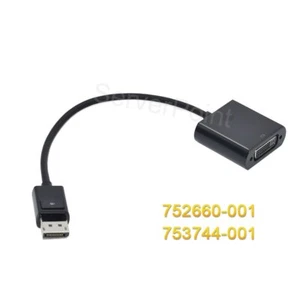 For HP DP To DVI DVI-D Converter Adapter Cable 752660-001 753744-001 Test OK - Picture 1 of 11