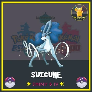 ✨ SUICUNE ultra shiny 6 iv ' s ✨ | pokemon 🗡️ espada | escudo🛡️ - Picture 1 of 3