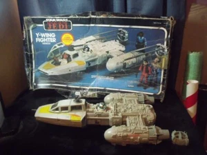 Vintage Kenner Star Wars Il Ritorno dello Jedi Y-Wing Fighter Vehicle ROTJ 1983 - Foto 1 di 10