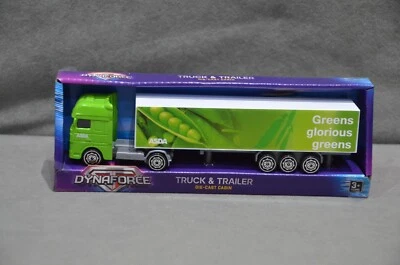 Dynaforce Asda Truck HGV Lorry With Trailer Scale 1:87 Diecast Model Box - Image 1 of 4