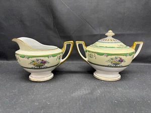Thomas "ORCHARD" Bavaria ~ Creamer & Sugar Bowl w/Lid - Picture 1 of 10