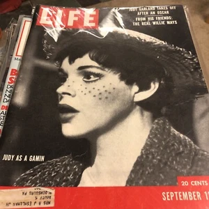 1954 13. September LIFE Magazin Sehr guter Zustand - 3.5 Judy Garland Oscar / Willie Mays - Bild 1 von 2