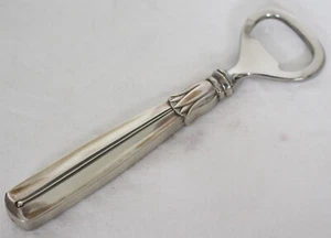 DEKORATIVER ALTER FLASCHENÖFFNER 830er SILBER, AUS DÄNEMARK #12147 - Bild 1 von 5