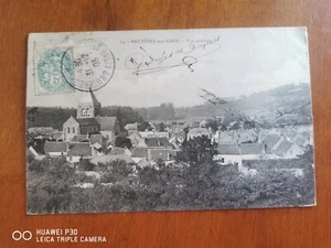 CPA - 02 - BRUYERES-SOUS-LAON - Vue générale - Foto 1 di 2
