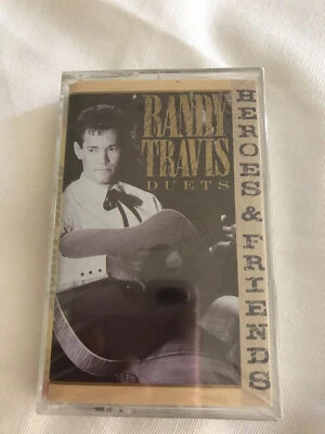 Randy Travis Duets Heroes & Friends New Sealed Cassette - Image 1 of 3