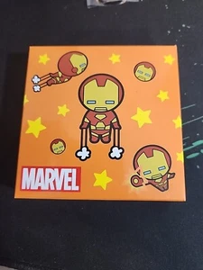 2022 Niue Marvel Kawaii Iron Man 1 Oz Silver Shaped Proof Coin - Picture 1 of 7