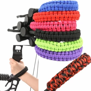 Arco compuesto de tiro con arco cabestrillo trenza cable cuerda ajustable disparo de caza - Imagen 1 de 29