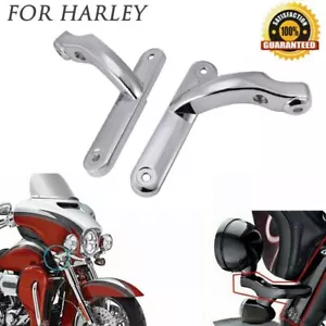 Passing Fog Light Turn Signals Bracket Fit For Harley Electra Street Glide - Picture 1 of 10