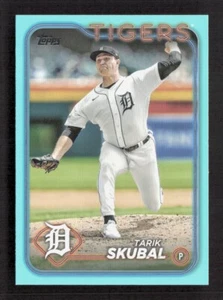 Tarik Skubal 2024 Topps Series 1 AQUA Parallel #294 SP - Picture 1 of 2
