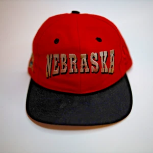 Nebraska Cornhuskers Top of the World NCAA Fitted Cap 6 3/4 Hat Side Logo - Picture 1 of 6