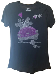 disney t shirts women small with bling. Mickey And Minnie - Picture 1 of 3