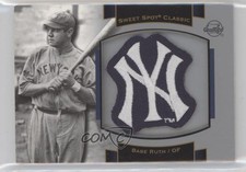 2003 Upper Deck Sweet Spot Classic Souvenir Logo Babe Ruth #P-BR2 Patch HOF