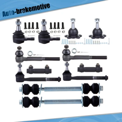 12pcs Front Tie Rod Links Ball Joints Sway Bars Fits Chevy & GMC K1500 Suburban - Image 1 of 4