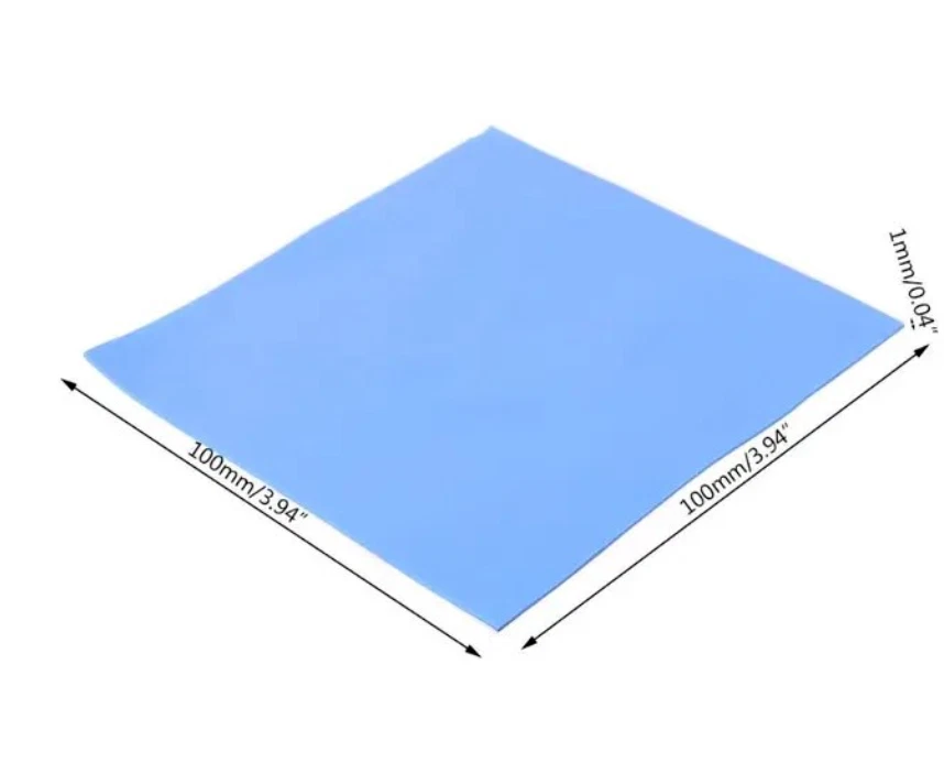 100mm*100mm*1mm 4W/mK Silicona Térmica Conductora - Almohadilla Térmica Sorin's Foto 1 de 1
