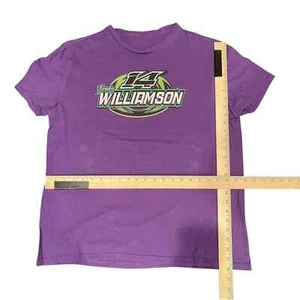 Homage Purple Graphic Short Sleeve T-Shirt Text And Print Unisex - Picture 1 of 3