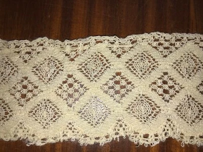 4ml de bordure en dentelle ancienne pour travaux de couture - Photo 1/3