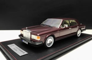 Modelo de coche de resina 1/18 Rolls Royce Silver Spur II rojo LWB edición limitada 1985  - Imagen 1 de 11