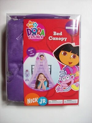 Canopy de cama Dora The Explorer Nick Jr. nuevo Foto 1 de 3