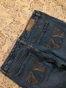 Seven7 Jeans Damen Designer Blau Denim Caprihose Gr. 29 Cropped Süße Hose Strand - Bild 1 von 9