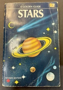 STARS A Golden Nature Guide Zim & Baker 1975 Revised Vintage - Foto 1 di 15