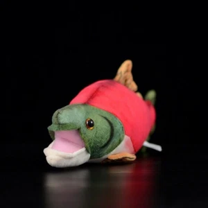 39 cm süße rote Lachs Puppe roter Lachs Plüschtier Simulation Tier Puppen Geschenk - Bild 1 von 8
