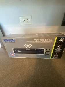 Epson WorkForce DS-40 Wireless Color Scanner - Picture 1 of 9