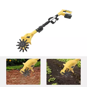 20V Akku Bodenhacke Klein Bodenfräse Gartenfräse Elektro Kultivator mit Batterie - Bild 1 von 18