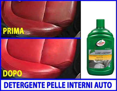 TURTLE WAX Pulitore pelle pulizia pelle auto pulizia interni auto pulitore tessuti pelli