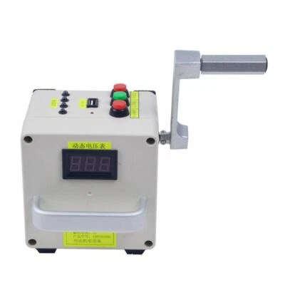 Small Hand-cranked Generator Mobile Emergency Power Supply Charger 220V 950g - Image 1 of 4
