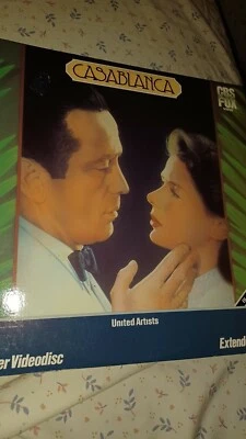 Casablanca Laser Disc Foto 1 de 2