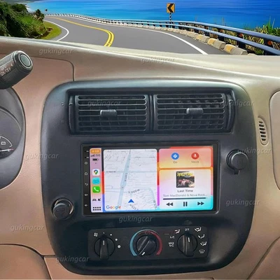 For 1998-2006 Ford Ranger Carplay Car Radio Android 14 Navi Gps Wifi Foto 1 de 4
