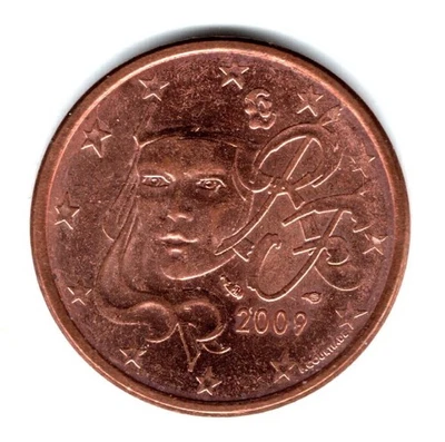 Moneda de 5 céntimos de euro Francia 2009 [Z203] Foto 1 de 2