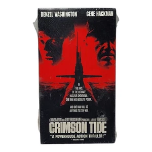 Sealed VHS Crimson Tide Action Thriller Movie - Picture 1 of 11