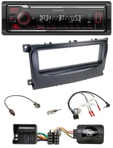 Kenwood Lenkrad Bluetooth USB DAB Autoradio für Ford Focus C-Max Galaxy ab 07 sc - Bild 1 von 10