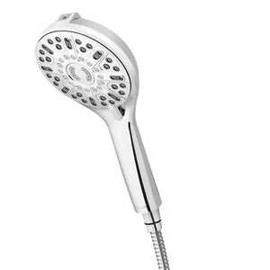 WaterPik Power Pulse Duschkopf + Schlauch ultradünn gebürstetes Nickel chrom ULZ-563MUK - Bild 1 von 8