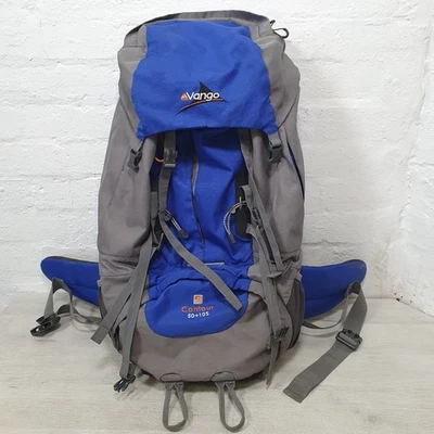 Mochila Vango Contour 50 + 10S Senderismo Trekking Caminar Surf Azul - B44 Foto 1 de 4