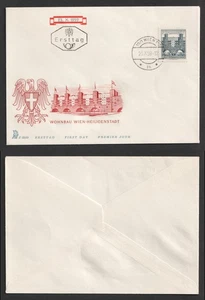 1959 Austria Architectural Monument 50g FDC. Vienna First Day Cover - Picture 1 of 3