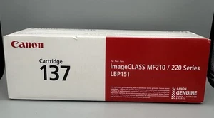Canon 137 Black Toner Cartridge - 9435B001 - Sealed - Picture 1 of 5