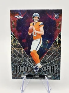 2024 Panini Phoenix - Rookie Rising Bo Nix #RR-BNX Lazer- Denver Broncos- (RC) - Picture 1 of 2