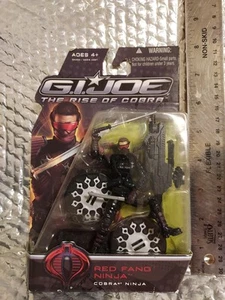 NEU G.I. JOE THE RISE OF COBRA RED FANG NINJA COBRA NINJA!! - Bild 1 von 3